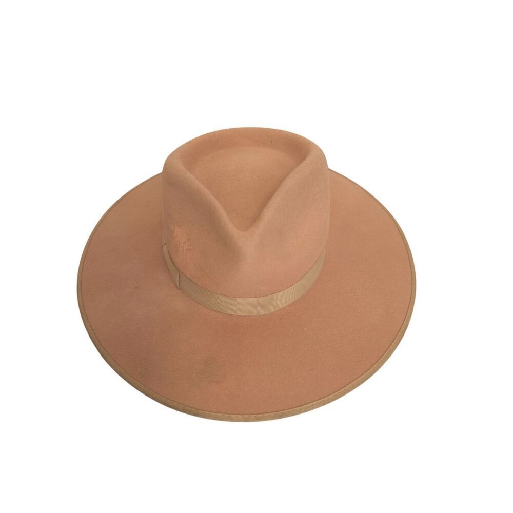 Lack of Color Wool Rancher Hat Unisex Sz M / 57cm Camel Wide Flat Brim